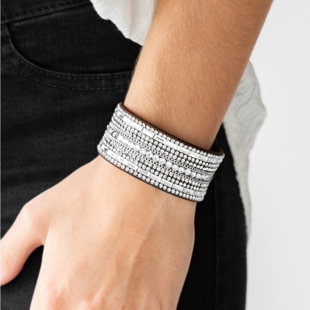 Rebel Radiance - Brown - Paparazzi Bracelet
